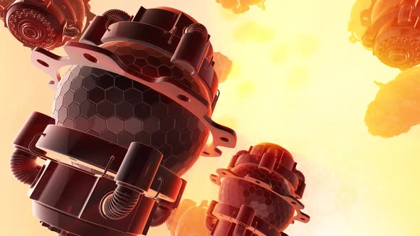 Industrial Hex Core, Backgrounds Motion Graphics ft. industrial & core ...