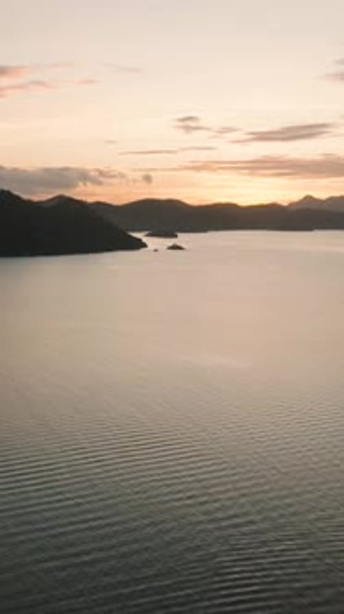 Crépuscule à Coron Palawan, Philippines