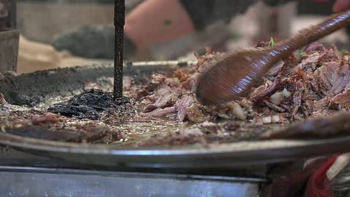 Spinneres Fleisch auf türkische Art auf Barbecue. Kebab