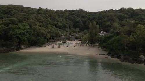 Ocean view to Thailand beach.