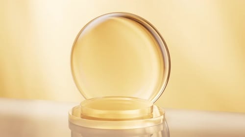 Transparenter Glasbühnenhintergrund