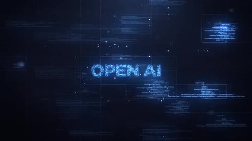 Futuristic Digital Glitch Logo Reveal