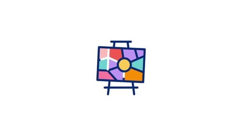 Abstract Animated Icon
