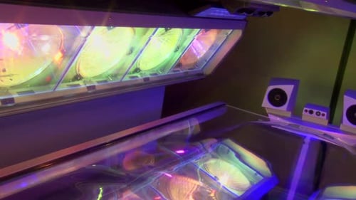 Tanning Bed Close Up