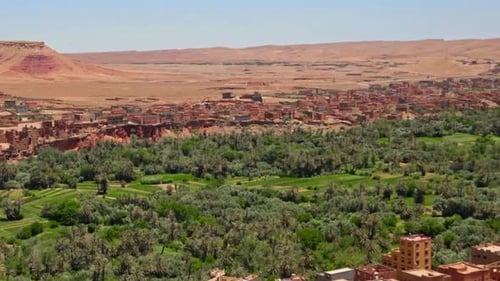 Tinghir Cityscape, Morocco