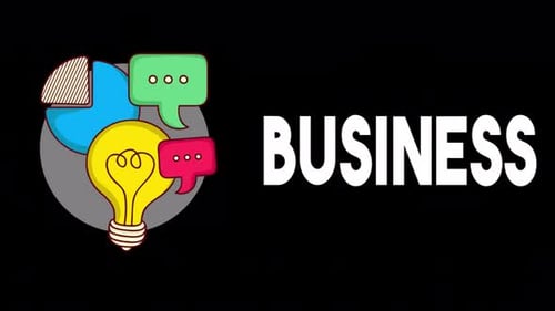 Digital Media Marketing Promote Tools On Alpha Channel 4K