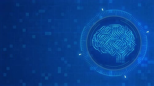 Interface technologique futuriste 3