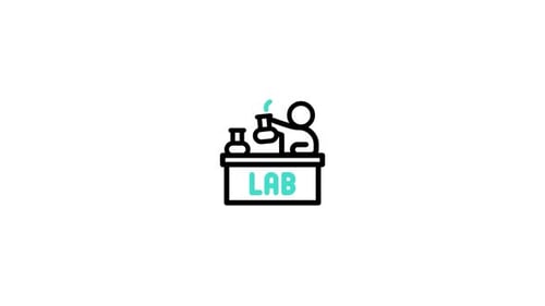 Laboratory Animated Icon