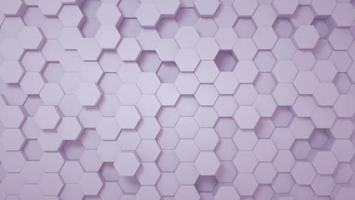 Background Hexagon Loop Animation