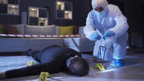 Crime Scene Investigation with Forensics Expert