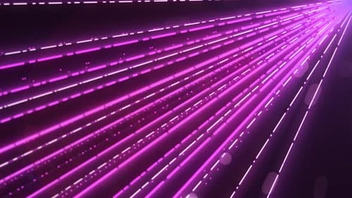 Line Glow Abstract Background