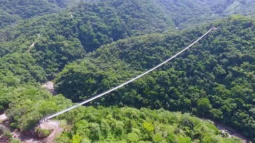 Mexico's Longest Suspension Bridge