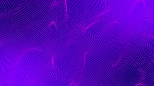 Abstract Digital Wavy Lines Technology Background