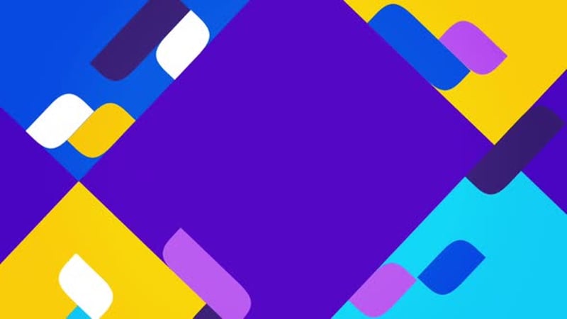 Abstract Geometric Shapes Motion Background, Backgrounds Motion ...