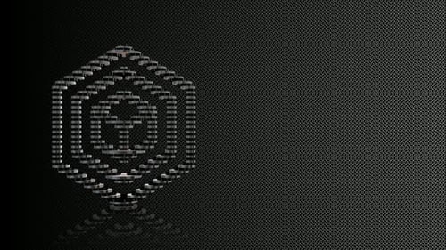 Abstract Hexagon Grid Seamless Loop Animation