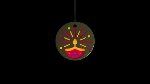 Diwali Diya Animation
