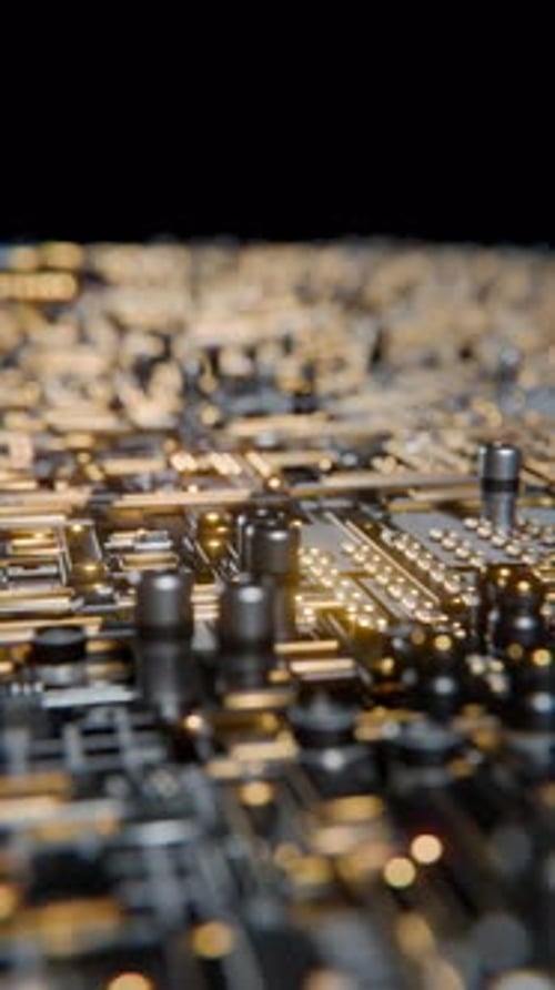 Advanced Microchip Connecting with a Motherboard