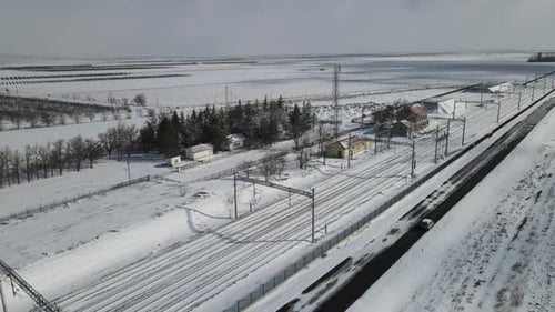 Old Snowy Bahnhof
