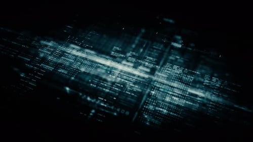 Advance Data Matrix Simulation UI Background 03