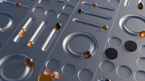 Animation of Satisfying Random Loops