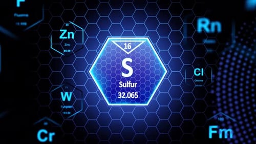 Perioisches Element Schwefel (S)