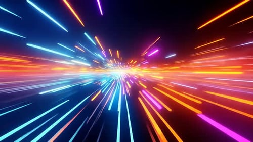 Dynamische Neonlichtstreifen, Hypergeschwindigkeit