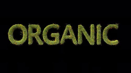 Green Grass ORGANIC Title On Alpha