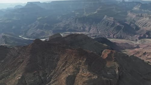 Cinematic Aerial Helicopter Footage of Grand Canyon National Park in Arizona