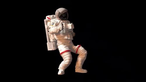 Astronaut Silly Dance