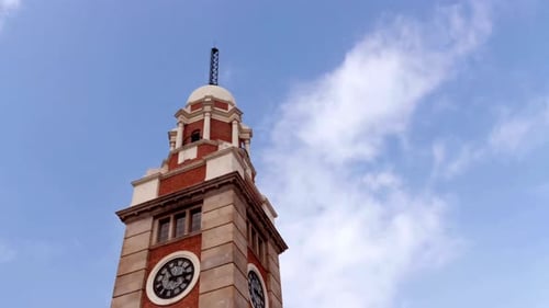 Zeitraffer des Uhrenturms