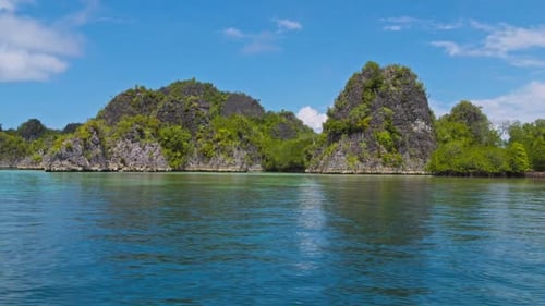 Pianemo Islands in the Raja Ampat Archipelago Indonesia A Tropical Paradise of Turquoise Waters