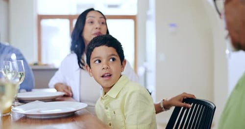 Family Enjoying Time Together at Home
