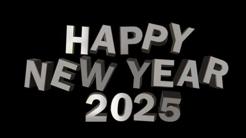 Happy New Year 2025 Celebration