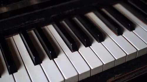 Piano Key Background Piano Music Keyboard in Motion