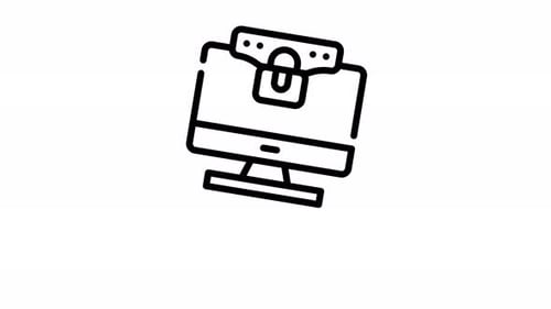 Animation Password Lock Icon