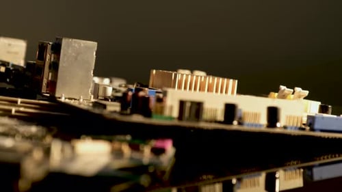 Placa de circuito Electrónico con chip