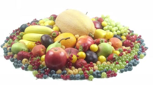 Fruit Assortment A Great View For The Eyes.