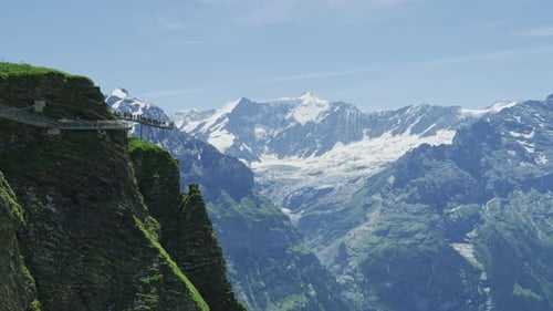 Swiss Alps with the First Cliff Walk
