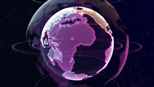 Global Network Technology With Social Network Surrounded for Worldwide Connections