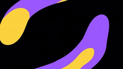 Transition de dessin animé Liquid Wave Bend