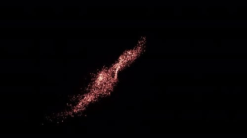 Smooth Energy Sparks Background