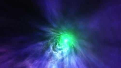 3D Animation of the Time Vortex | Travel in Hyperspace | Flying through a Vortex Tunnel in Space HD