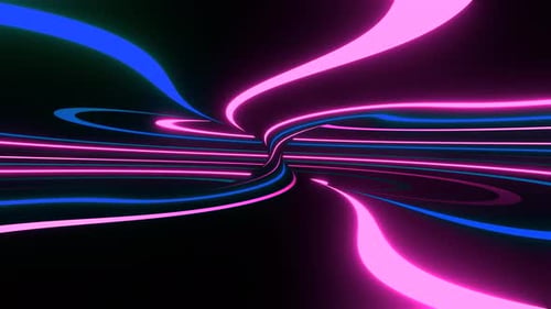 Video mit abstraktem VJ-Nomenhintergrund