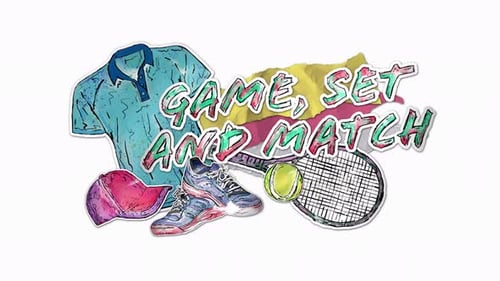Tennis Game Set & Match Graphic Cluster Overlay