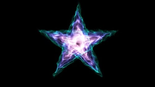 Blazing Fashion Particles Star On Alpha