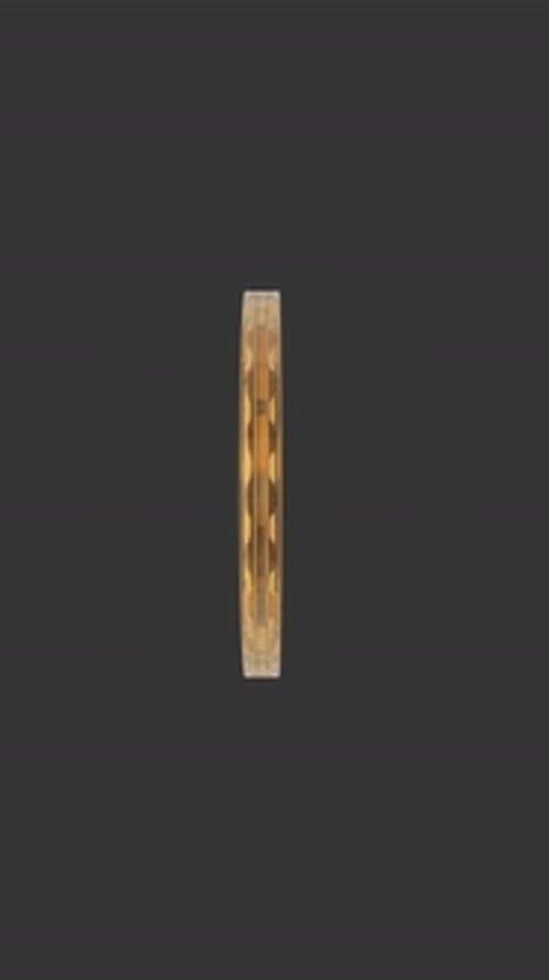 Glass Coin Vertical
