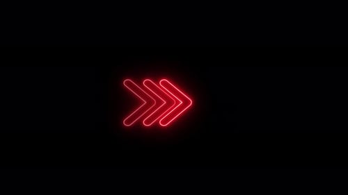 Animated Arrows, Direction Arrows, Blinking Arrows
