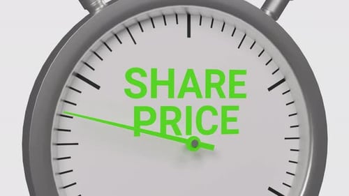 Share price increasing