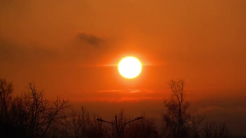 Spring Sunrise Over The City 007