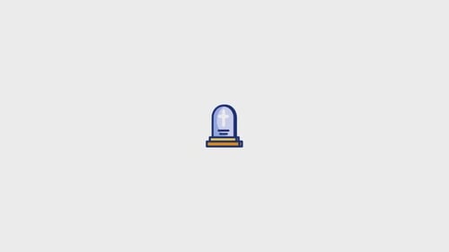 Cemetery Animated Icon